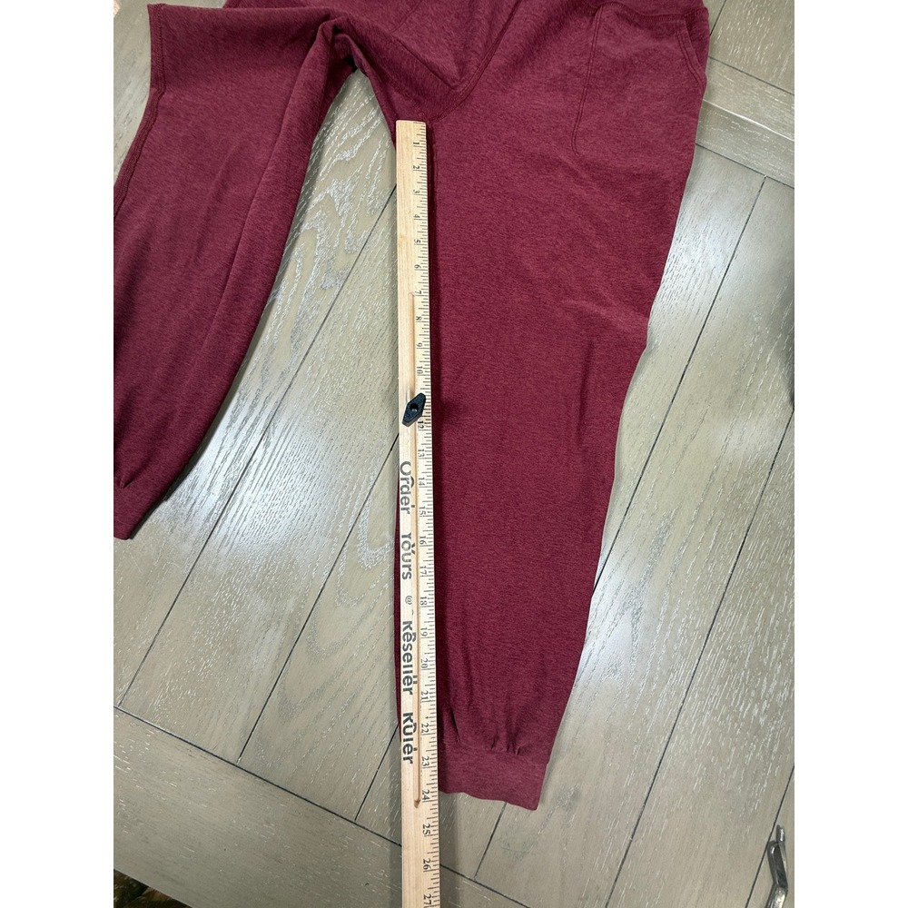 Beyond Yoga Spacedye Joggers Womens Medium Burgundy Heather - Picture 4 of 8